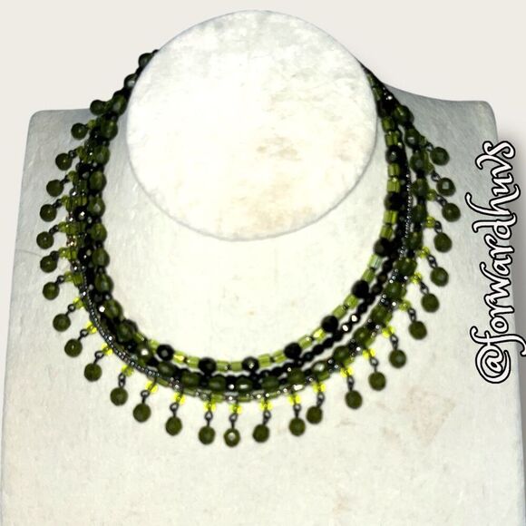 Bundle Sale 3 for $15 | Multi-Strand Beaded Necklace - Picture 3 of 9